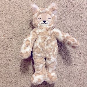 Slumberkins Lynx Kin Spotted Beige